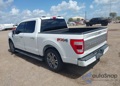 2021 Ford F-150 Platinum from USA, damaged, VIN 1FTFW1E81MFA81493